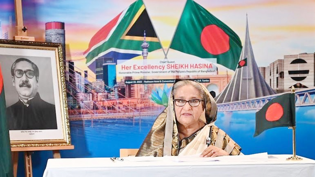 ট্রিলিয়ন ডলারের অর্থনীতির বাংলাদেশ গড়ার স্বপ্ন প্রধানমন্ত্রীর