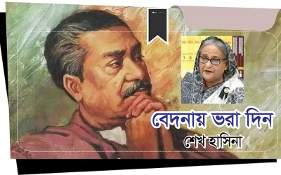 বেদনায় ভরা দিন ।। প্রধানমন্ত্রী শেখ হাসিনা