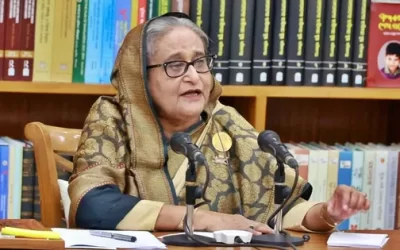 তত্ত্বাবধায়ক সরকার নিয়ে কারও সঙ্গে কথা হয়নি: প্রধানমন্ত্রী