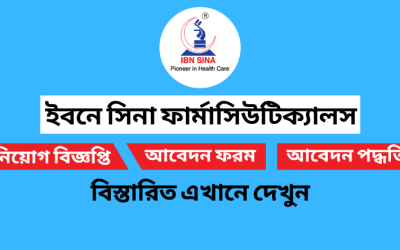 ইবনে সিনা ফার্মাসিউটিক্যালে নিয়োগ বিজ্ঞপ্তি প্রকাশ